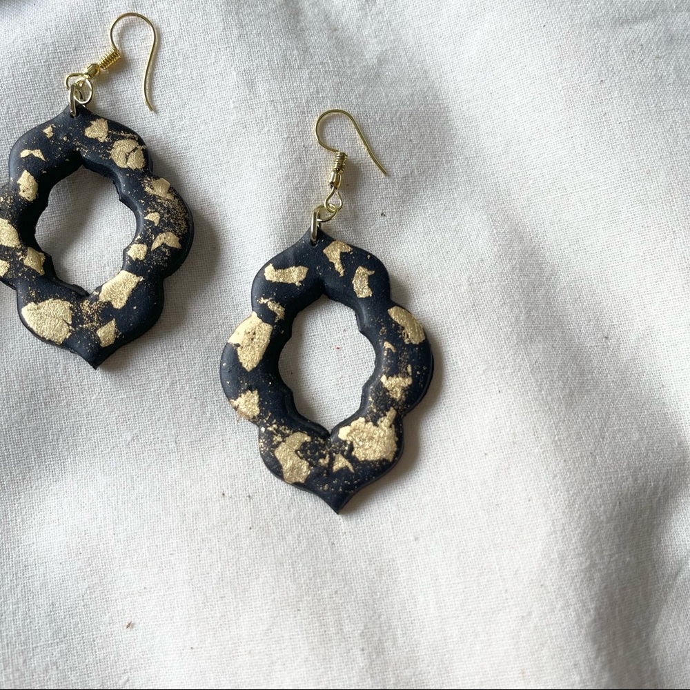 Handmade Polymer Clay Earrings - Picture 2 of 3